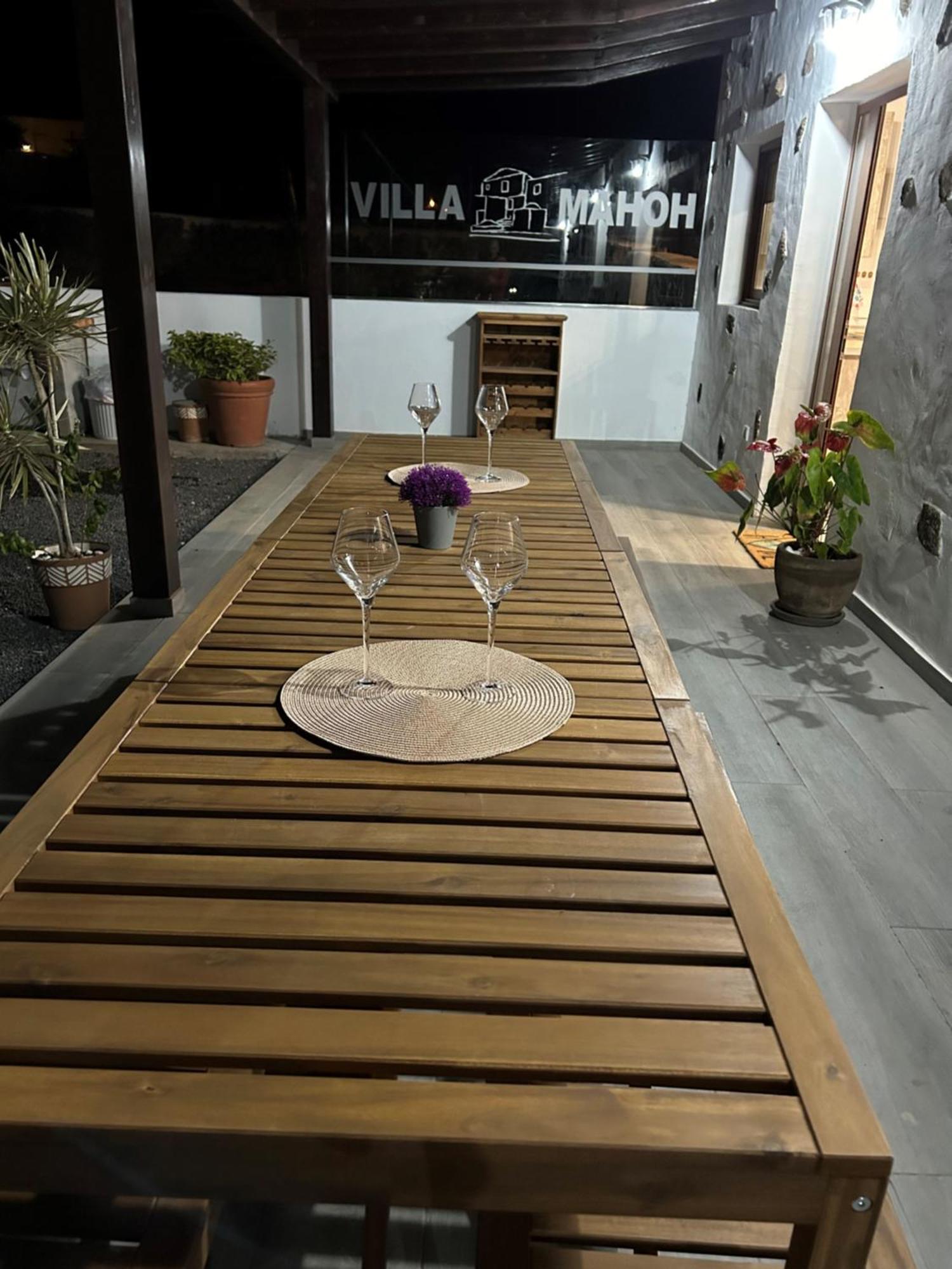 Villaverde  Hotel Rural Restaurante Mahoh מראה חיצוני תמונה